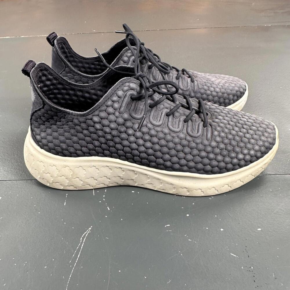 ECCo THERAP Shoes Mens 8/8.5 Blue Low Top Sneaker Casual Textured Bubble - Picture 4 of 11